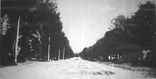 Broadway, Granville, Ohio -- Looking East