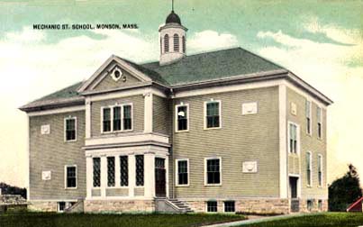 Mechanic Street School, Monson