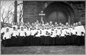 Christ Church Choir, Easter, 1921