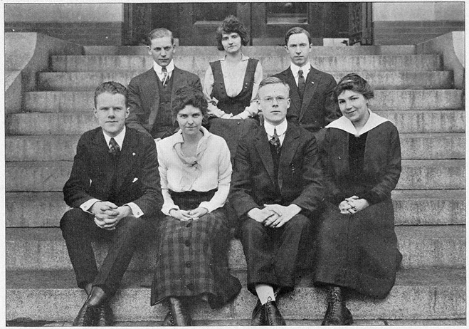 Officers, Class of June, 1916