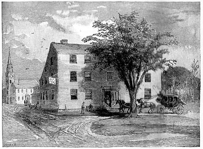 The Old Parsons Tavern in 1776