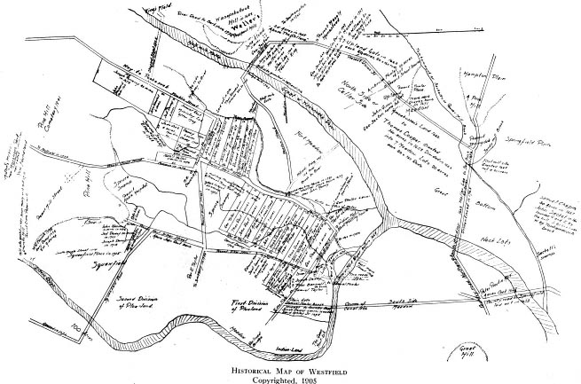 Historical Map of Westfield