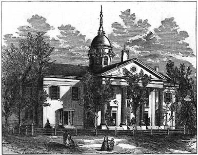 Normal School Building, 1860.