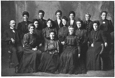 Faculty of Normal Training School, 1907